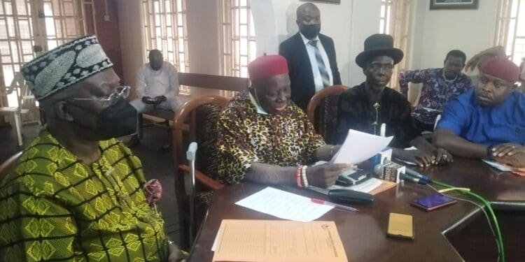 Late Ohanaeze president, Obiozor laid to rest in Imo