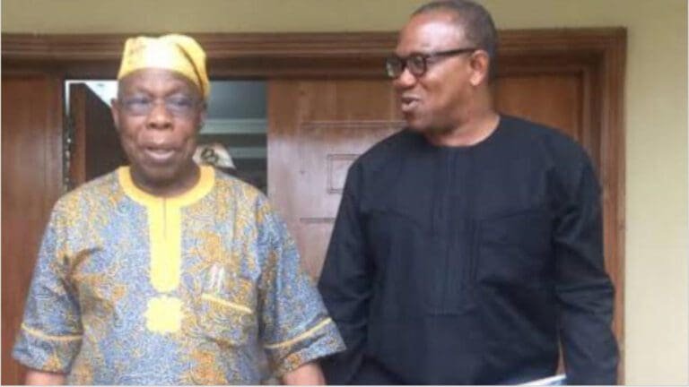 BREAKING: Obasanjo endorses Peter Obi for 2023 Presidency, says LP candidate has an edge