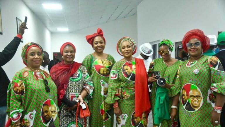 Obi-Datti will provide health insurance for 133M poorest Nigerians, improved credit for women, says Mrs. Obi