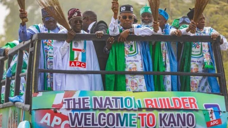 Kano crowd signals victory for Tinubu, APC, Ganduje boasts