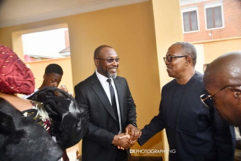 Obi, Obasanjo, Soludo, others in Obosi, as Deaconess Chidoka laid to rest 