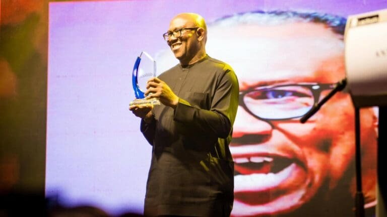 Peter Obi awarded “Politician of the Year 2023” by Leadership Newspapers
