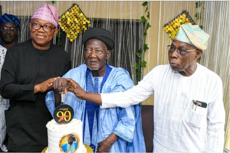 Peter Obi joins Nation in celebrating birthdays of Chief Imam of Egbaland and former President Obasanjo