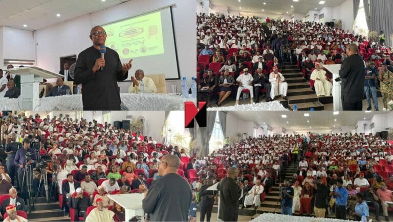 Peter Obi calls for Judicial reform, pays Tribute to Justice Aniagolu in Enugu