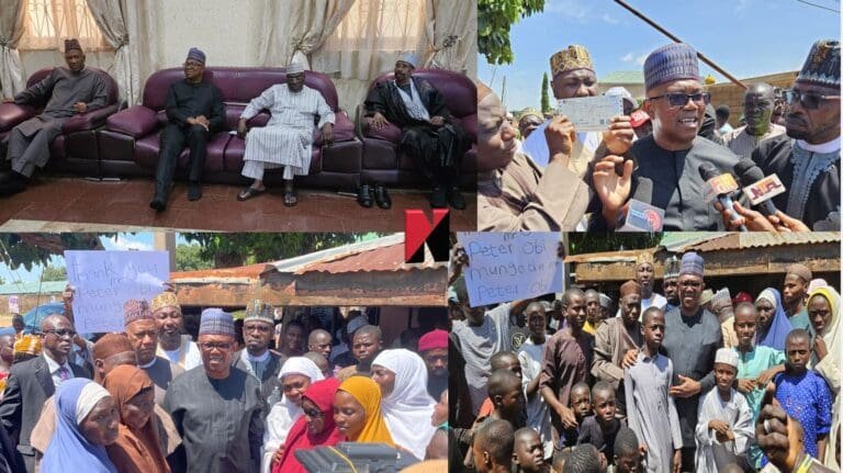 Peter Obi pays condolences to Former Kaduna Governor Makarfi, supports Almajiri School with N5M donation