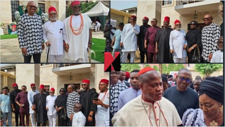 Peter Obi pays heartfelt tribute to late Senator Ifeanyi Ubah