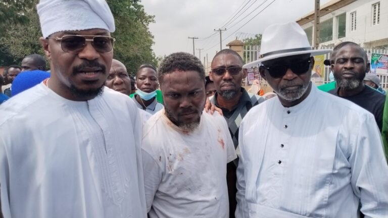 Chaos in Lagos as Police leads APC thugs attack ADC at Rhodes-Vivour’s declaration